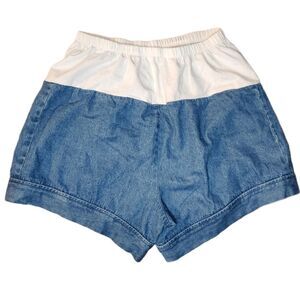 In Due Time Maternity  denim Shorts